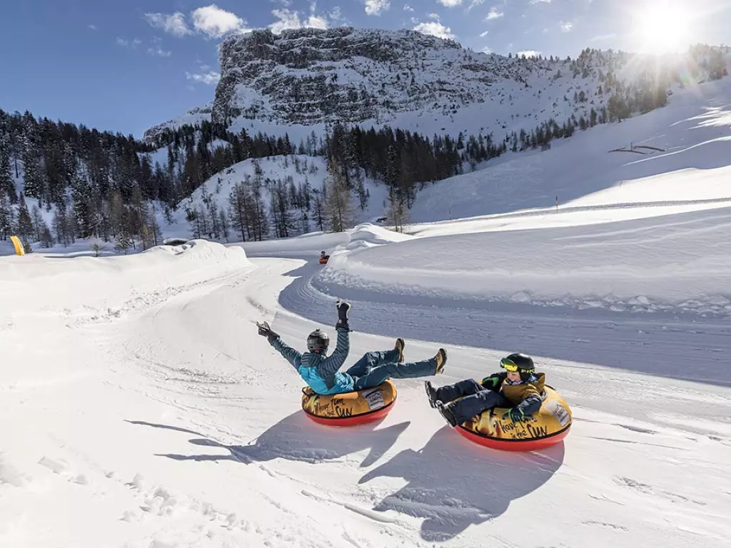 Snowtubing in der Zillertal Arena